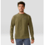 Mountain Hardwear Summit Grid Long Sleeve Crew - Mens, Combat Green, Large, 2042511353-L
