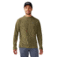 Mountain Hardwear Summit Grid Long Sleeve Crew - Men's, Combat Green, Small, 2042511353-S