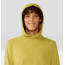 Mountain Hardwear Sunblocker Long Sleeve Hoody - Womens, Bright Olive Heather, Small, 2067761351-S