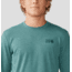 Mountain Hardwear Sunblocker Long Sleeve Top - Mens, Blue Pine Heather, Large, 2027871355-L