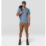 Mountain Hardwear Sunblocker Short Sleeve Shirt - Mens, Adriatic Blue Heather, M/L, 190423018482