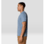 Mountain Hardwear Sunblocker Short Sleeve Shirt - Mens, Adriatic Blue Heather, M/L, 190423018482