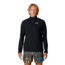 Mountain Hardwear Sunshield 1/2 Zip Top - Mens, Black, S/M, 190423019519