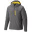 Mountain Hardwear Super Conductor Hooded Jacket - Mens-Titanium/Electron Yellow-Medium