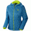 Mountain Hardwear Thermostatic Hooded Jacket - Women's-Bay Blue-X-Large