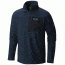 Mountain Hardwear Toasty Twill Fleece Half Zip - Men's-Hardwear Navy-Large