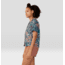 Mountain Hardwear Trail Sender Short Sleeve Top - Womens, Dark Zinc Floral Print, Small, 2067731406-S
