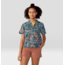 Mountain Hardwear Trail Sender Short Sleeve Top - Womens, Dark Zinc Floral Print, Small, 2067731406-S