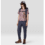 Mountain Hardwear Trail Sender Short Sleeve Top - Womens, Pink Moonstone Floral Print, Medium, 2067731556-M
