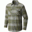 Mountain Hardwear Trekkin Flannel Long Sleeve Shirt - Men's-Green Fade-Medium