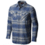 Mountain Hardwear Trekkin Flannel Long Sleeve Shirt - Men's, Machine Blue, Medium, 1617511469-M