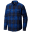 Mountain Hardwear Walcott Long Sleeve Flannel Shirt - Mens, Nightfall Blue, Small, 1677331448-S