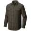 Mountain Hardwear Walcott Long Sleeve Flannel Shirt - Mens, Peatmoss, Small, 1677331213-S