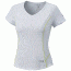 Mountain Hardwear Way2Cool Short Sleeve T - Women's-White-Large