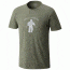Mountain Hardwear Wearable Sleeping Bag Short Sleeve T-Shirt - Men's, Heather Green Fade, XXL, 1764361394-XXL