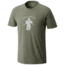 Mountain Hardwear Wearable Sleeping Bag Short Sleeve T-Shirt - Men's, Heather Green Fade, S 1764361394-S