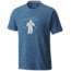 Mountain Hardwear Wearable Sleeping Bags Short Sleeve T - Men's-Heather Phoenix Blue-Medium