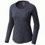 Mountain Hardwear Wicked Lite Long Sleeve T-Shirt - Women's, Graphite, XL, 1660891053-XL