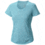 Mountain Hardwear Wicked Lite Short Sleeve Tee - Women's-Geyser-Large