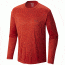 Mountain Hardwear Wicked Long Sleeve T - Men's-Dark Fire-Small