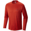 Mountain Hardwear Wicked Long Sleeve T - Men's-Dark Fire-Large