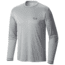 Mountain Hardwear Wicked Long Sleeve T - Men's-Grey Ice-X-Large