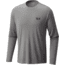 Mountain Hardwear Wicked Long Sleeve T - Men's-Manta Grey-Small
