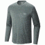 Mountain Hardwear Wicked Long Sleeve T - Men's-Thunderhead Grey-XX-Large