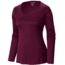 Wicked Long Sleeve T - Womens-Dark Raspberry-X-Large