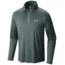 Mountain Hardwear Wicked Long Sleeve Zip T - Men's-Thunderhead Grey-XX-Large