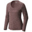Mountain Hardwear Wicked Printed Long-Sleeve T - Women's-Heather Marionberry-Small