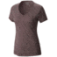 Mountain Hardwear Wicked Printed Short-Sleeve T - Women's-Heather Marionberry-Large