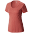 Mountain Hardwear Wicked Printed Short-Sleeve T - Women's-Heather Scarlet-Small