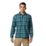 Mountain Hardwear Woolchester Long Sleeve Shirt - Men's, Dive, Extra Large, 1851191468-XL