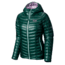 Mountain Hardwear Ghost Whisperer Hooded Down Jacket - Womens-Botanical Garden-Phantom Purple-Large mth0795-Botanical Garden/Phantom Purple-Large
