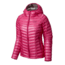 Mountain Hardwear Ghost Whisperer Hooded Down Jacket - Womens-Haute Pink-Medium mth0795-Haute Pink-Medium