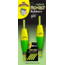 Mr. Crappie Flo Glo Lighted Bobbers - Pear, 2 Pack, Yellow/Green, 1-1/2in, MP150W-2YG-GL