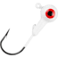 Mr. Crappie Jig Head, 1/32oz, Refrigerator White, MRCJH132-199