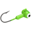Mr. Crappie by Strike King Sausage Head, Jig Head Fishing Lure, Limetreuse, 1/8oz, 6-Pack, MRCSHJH18-93, MRCSHJH18-93