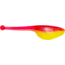 Mr. Crappie Shadpole Glo Soft Bait, Red/Chartreuse Sparkle Glow, 2in, MRCSP-187G
