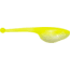 Mr. Crappie Shadpole Glo Soft Bait, Refrigerator White Glow, 2in, MRCSP-186G