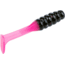 Mr. Crappie by Strike King Slabalicious, Soft Plastic Paddle Tail Grub Fishing Lure, Pink Tuxedo, 2in, 15-Pack, MRCSLC-194, MRCSLC-194