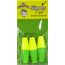 Mr. Crappie Slippers Cigar Slip Floats Float, Unweighted, 3 Pack, Yellow/Green, 1.5in, MOOB-SF-3YG