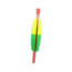 Mr. Crappie Twist On Tw Off Unweighted C 2in Yellow/Green 2 Pc, M0B-200YG