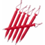 MSR Dart Tent Stakes-6 Pack-6 in
