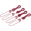 MSR Tent Guy Lines, 4 Pack, Red, 5820