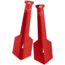 MSR Toughstake Medium, 4Pack, Orange, 00227