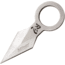 Mtech Spear Point Fixed Blade Knife w/Bead Chain, 1.75 in, 3Cr13 Stainless Steel Stainless Steel, Satin, MT-20-92S