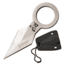 Mtech Spear Point Fixed Blade Knife w/Bead Chain, 1.75 in, 3Cr13 Stainless Steel Stainless Steel, Satin, MT-20-92S