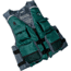 MTI Underdog Fisher Green Xs/s MTI-709F-0GA23
